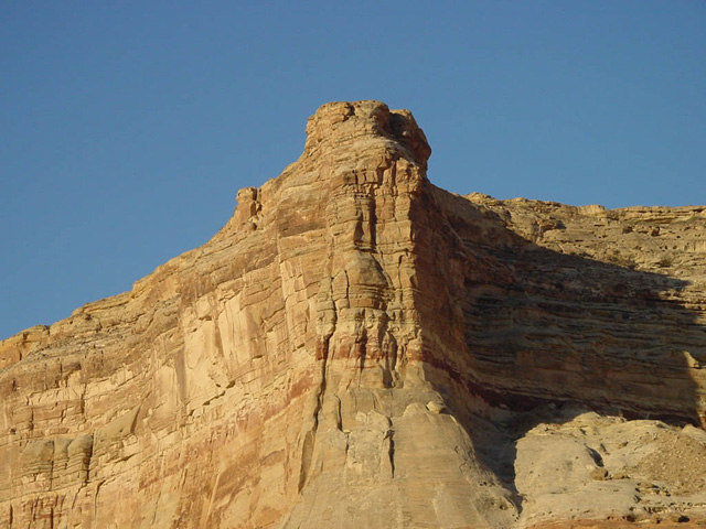 Formation rocheuse au lac Powell sur la rivière Colorado