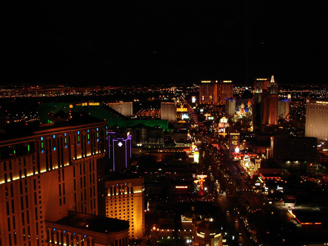 Las Vegas de nuit, Nevada, États-Unis