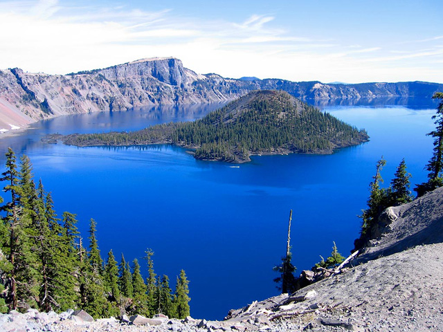 Crater lake