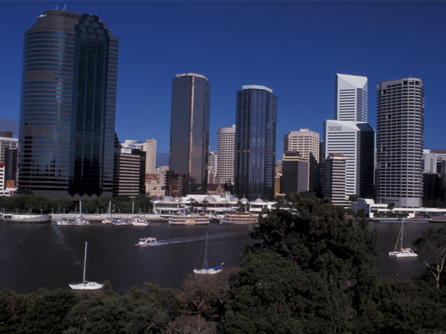 View of Brisbane