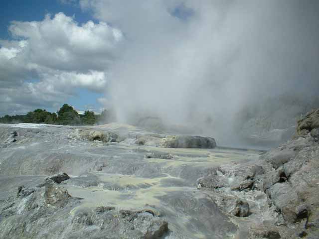 Geothermal area