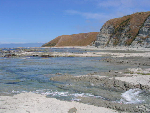 Cliffs and sea