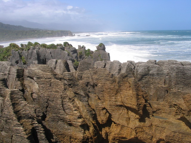 Pancake rocks