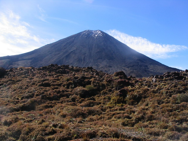 Mont Ngauruhoe volcan