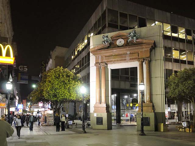 Rue piétonne à Rosario