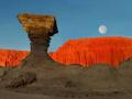 Atardecer en Ischigualasto, Parc provincial d'Ischigualasto