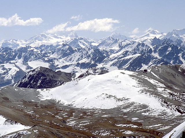 Vista del Chacaltaya