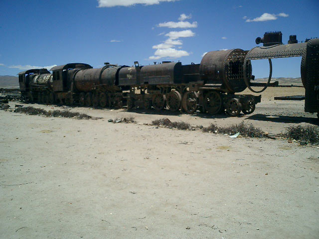 Train cimetery