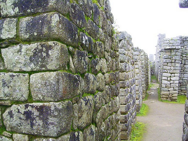 Stones in Machu Picchu