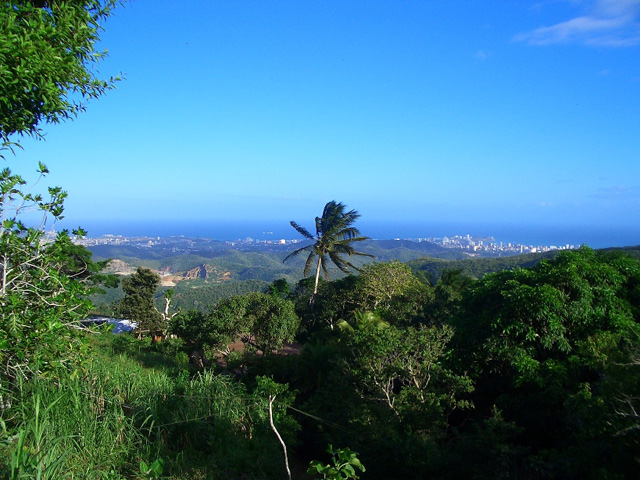 Vue sur Porlamar, île Margarita, Venezuela