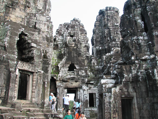 Bayon towers