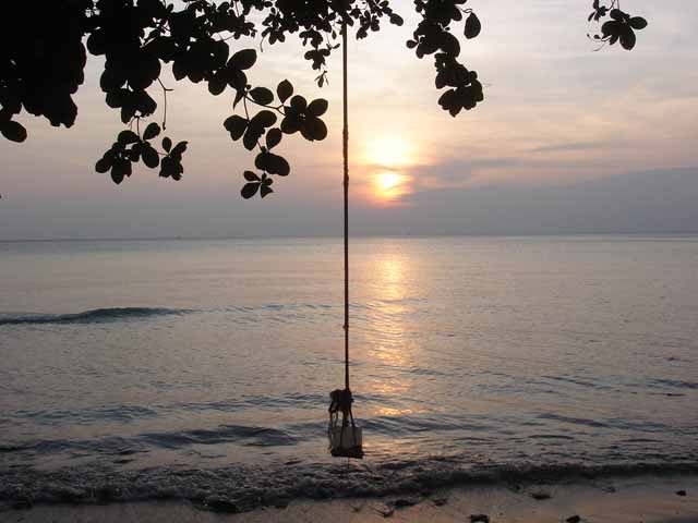 Sunset on Kai Bae Beach