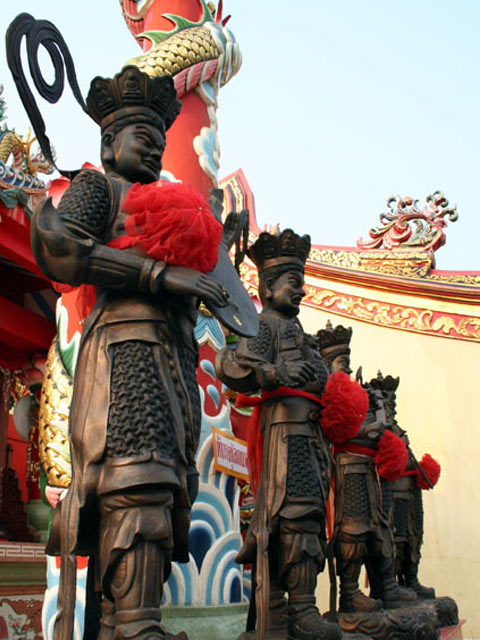 Chinese statues