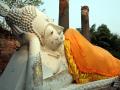 Wat Yai Chai Mongkhon, bouddha couché