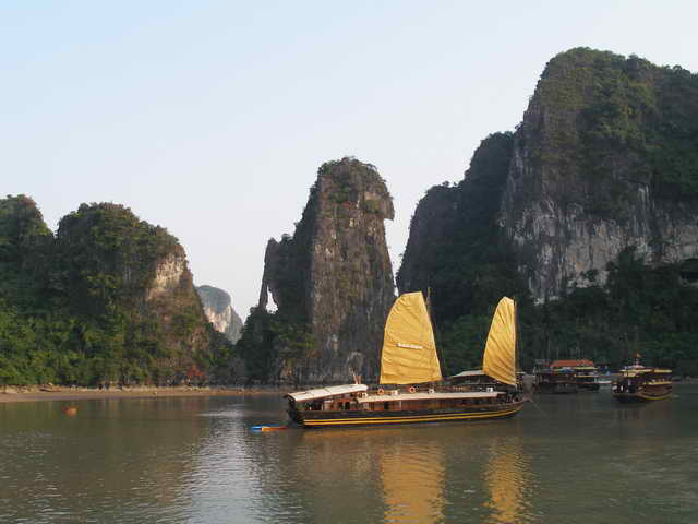 Limestone islands