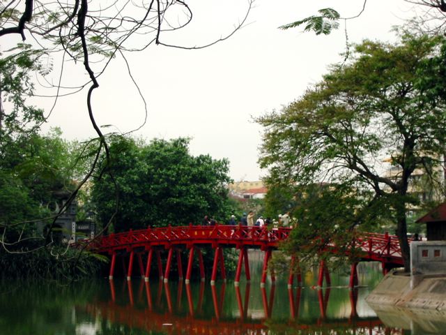 Red bridge