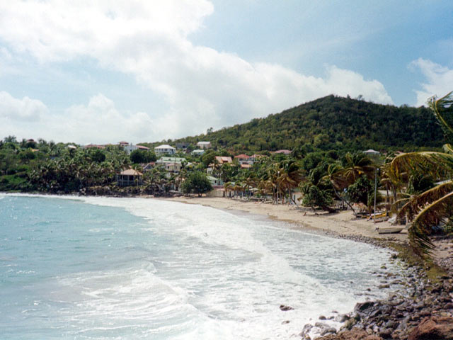 Plage à l'île des Saintes, Guadeloupe