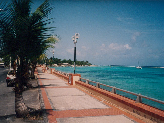 Sainte Anne, sea border