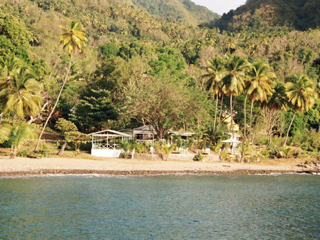 Saint Lucia coast