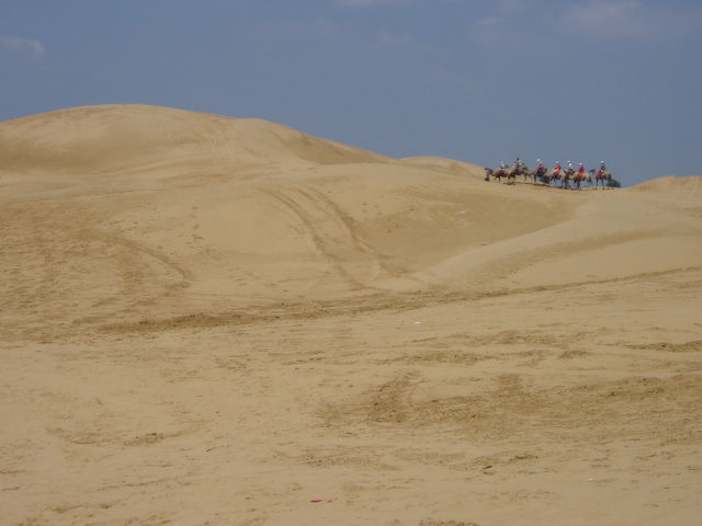 Desert of baotou