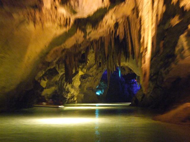 Stalactites and stalagmites