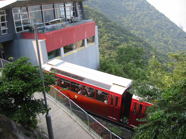 Tramway Victoria peak