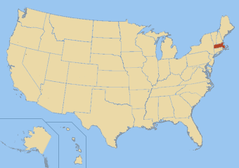 Carte du Massachussets