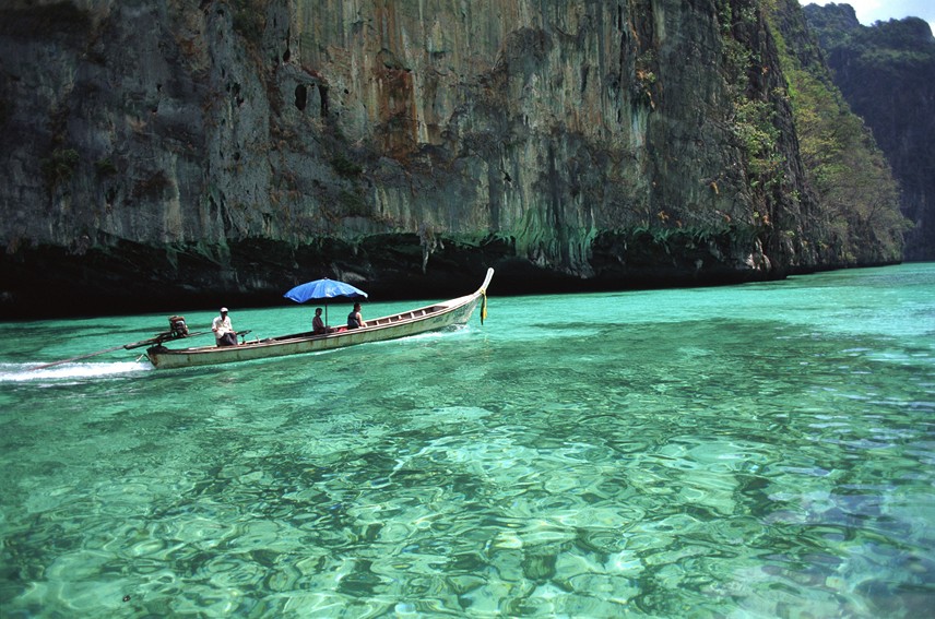 Falaises, Krabi, Thaïlande