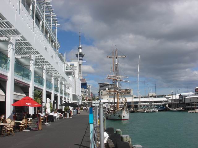 Princes Wharf à Auckland, Nouvelle-Zélande