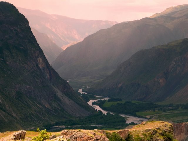 Montagnes dorées de l'Altaï, Russie