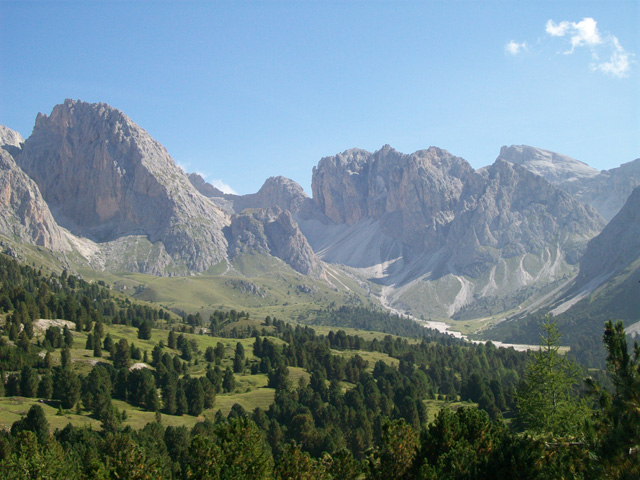 Massif Odle, Dolomites, Italie