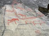 Pétroglyphes, site d'art rupestre d'Alta