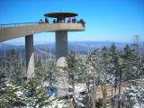 Tour d'observation du Clingmans Dome, parc national des Great Smoky Mountains