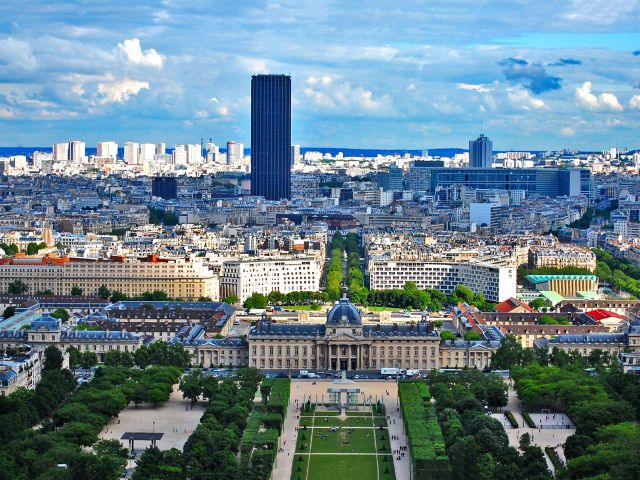 Vue depuis la tour Eiffel