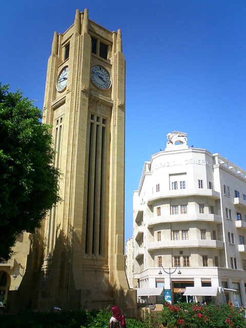 Tour de l'horloge, Place de L'Etoile, Beyrouth, Liban