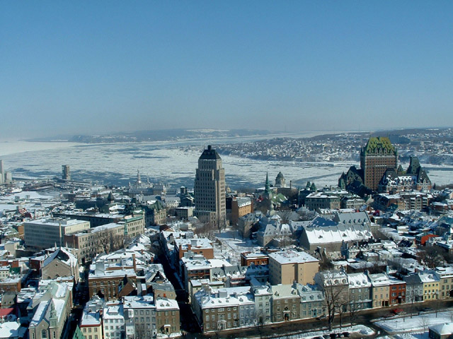 Vue de la Ville de Québec