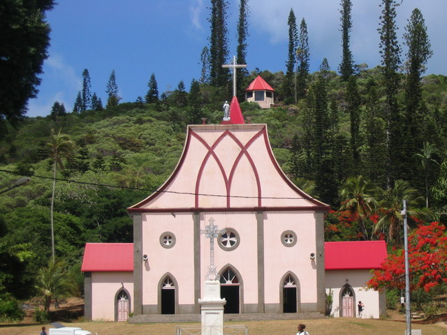 Eglise de Vao, île des Pins