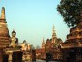 Parc historique de Sukhothai, Bouddhas et Chedis