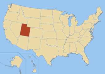 Carte de l'Utah